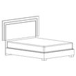 ST Sarah Double bedstead