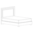 ST Volare Double bedstead