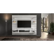 ST Wall Unit Day TV wall panel - silver grey