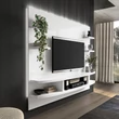 ST Wall Unit Day TV wall panel - white