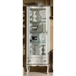 Verde 1-door display cabinet with 1 drawer