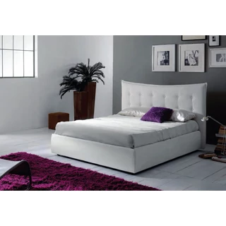 Francesa white bed with storage container - discontinued product