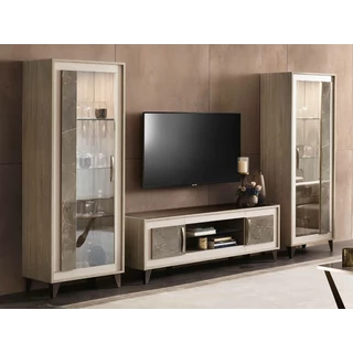 AC Ambra Day TV set (TV commode + 2x 1-door display cabinet)