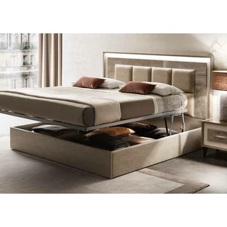 AC Ambra Upholstered double bedstead