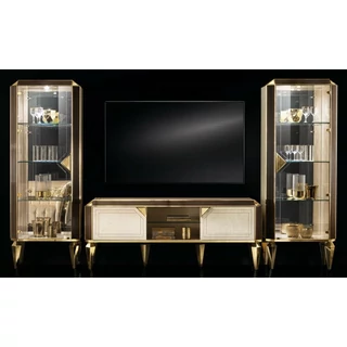 AC Diamante Day TV set (TV commode + 2x 1-door display cabinet)