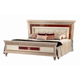 AC Dolce Vita Double bedstead with upholstered headboard