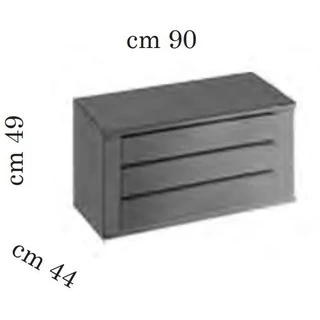 AC Ambra 3-drawers element for cabinet