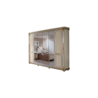 AC Liberty 6-doors cabinet with 4 mirrored doors