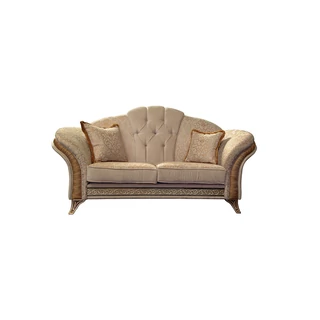 AC Melodia Day Double couch, capitoné padded, sofa bed