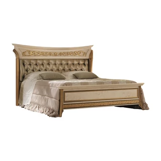 AC Melodia Double bedstead with upholstered headboard