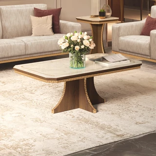 Dió-márvány dohányzóasztal – AC Romantica Day