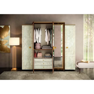 Dió-márvány gardróbszekrény – AC Romantica