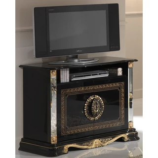 BC Betty Day TV commode - black-gold
