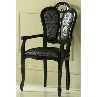 BC Venus Day Giglio karosszék - fekete-ezüst