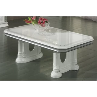 BC Venus Day Coffee table - white-silver