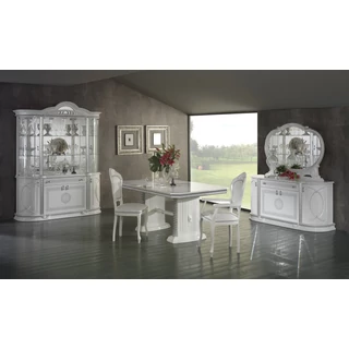 BC Venus Day dining room - white-silver