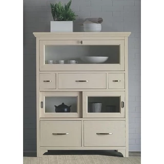 BL Maison Day 2 sliding doors pantry cabinet with 5 drawers