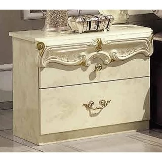 Barocco éjjeliszekrény - bézs