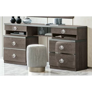 Nabucco fésülködő asztal - ezüst nyír