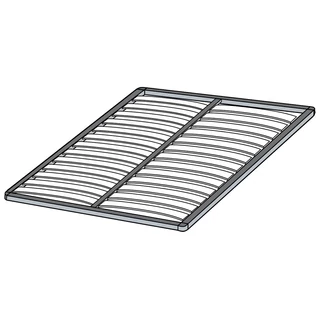 Orthopedic, wooden spring bedframe without legs