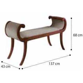 Fehér ülőpad – CA Onda