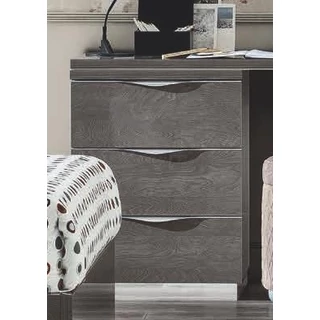 Platinum fiókos elem a fésülködő asztalhoz - ezüst nyír