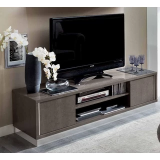 Platinum/Roma Day TV szekrény - ezüst nyír