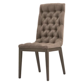 Platinum/Roma Day Capitonne’ szék - ezüst nyír