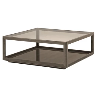 Ezüst nyír dohányzóasztal, négyzet alakú – CA Elite Day