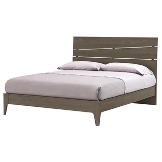 Tekno franciaágy keret - ezüst nyír