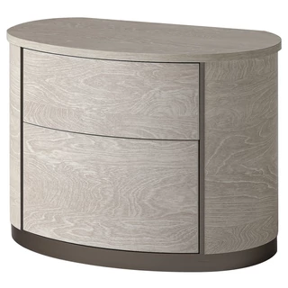 Maia Round éjjeliszekrény - nyírfa