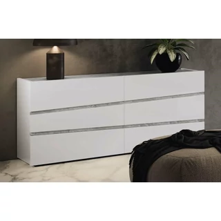 Alba Marmo Carrara dupla komód