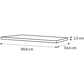 Extra shelf for 2-doors cabinet