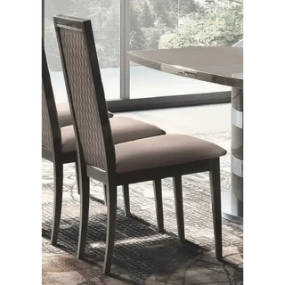 Ezüst nyír szék Nabuk 12 műbőrrel – CA Elite Day Rombi