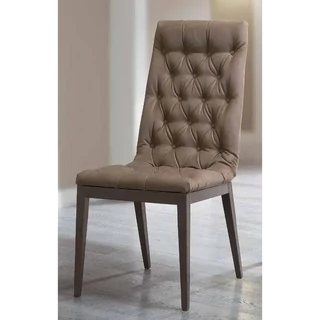 Ezüst nyír szék Nabuk 12 műbőrrel – CA Elite Day Capitonne’