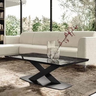 Fekete-antracit dohányzóasztal – CA Krystal Day