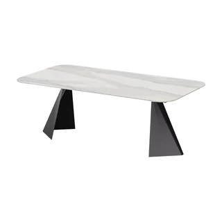 Antracit dohányzóasztal kerámia asztallappal – CA Zenith Day Tent