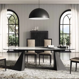 Antracit étkezőasztal kerámia asztallappal – CA Zenith Day Tent