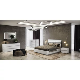 Alba Marmo Carrara olasz modern hálószoba garnitúra