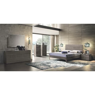 Tekno bedroom - silver birch