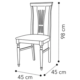 Giotto Chair - walnut
