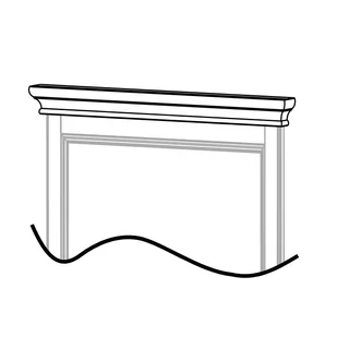 Nostalgia Day Mini korona az előszobapanelhez - dió