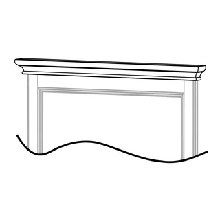 Nostalgia Day Maxi korona az előszobapanelhez - dió