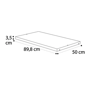 Torriani Extra shelf for 2-doors cabinet - ivory