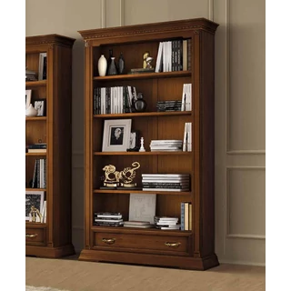 Treviso Day bookcase with drawer - cherry