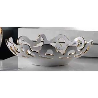 Asztali kerámia dísztál