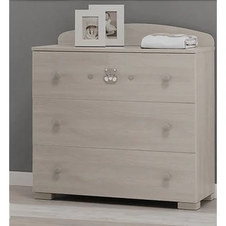 Charly chest of drawers with 3 drawers - sand color