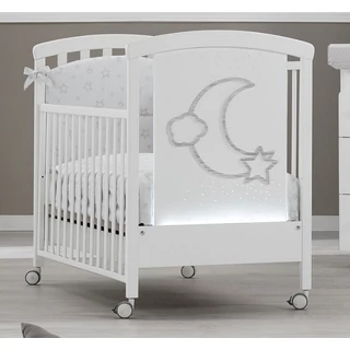 Moon crib - white