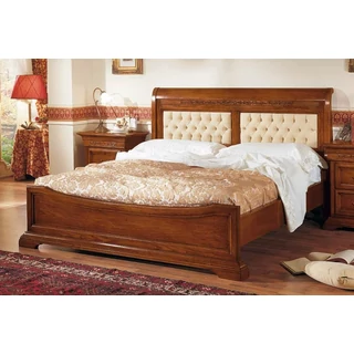 Edera Inlayed double bedstead