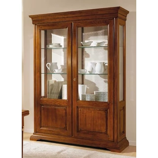 Edera 2-doors display cabinet